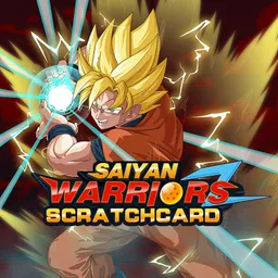 Saiyan Warriors Scratchcard